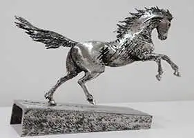 Sculpture fer forgé